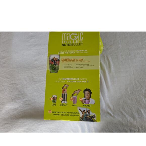 Nutribullet Original Magic Bullet Blender 600W Silver Stainless Steel Blades - Picture 11 of 16